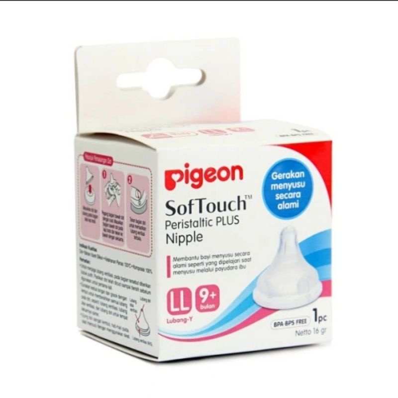 pigeon Soft touch peristlatik plus nipple