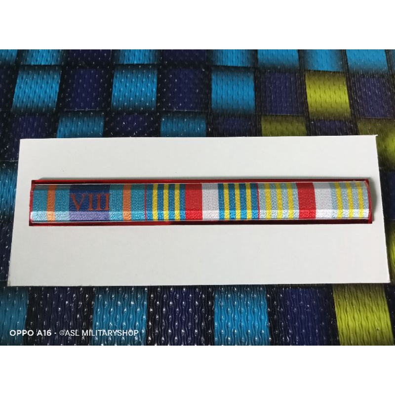 pita jasa pdh harian tni satya lencana kesetiaan 8 tahun wira nusa dan wira dharma