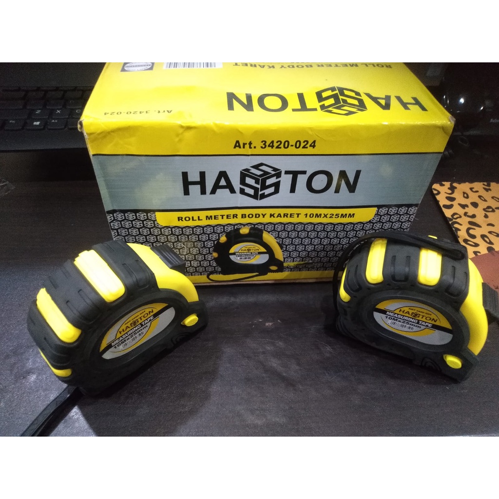 Meteran 10Meter / roll meter body karet