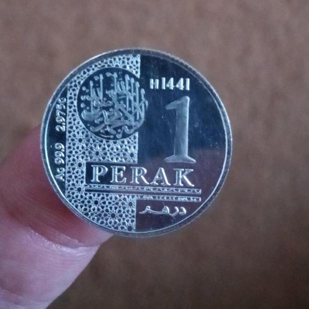 Koin 1 Dirham Perak