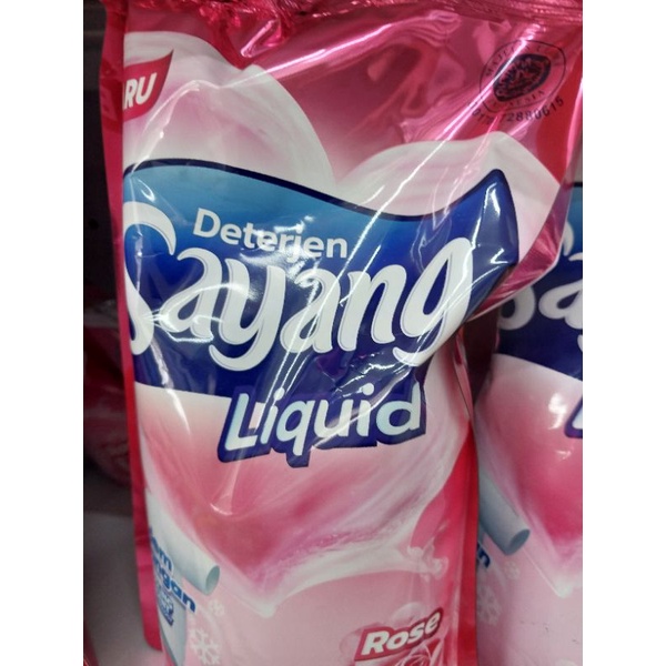 DETERJEN SAYANG LIQUID 750ml/720ml Rose/original fresh