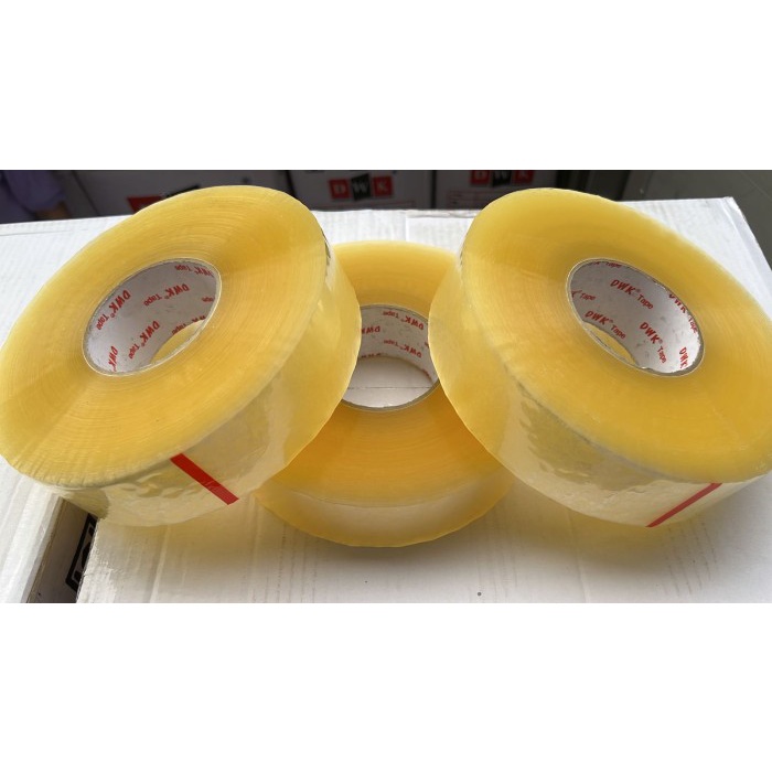 

Tape Lakban Dwk Bening Super Jumbo / 48 Mm /2 Inch / 1100 Yard(800 M)