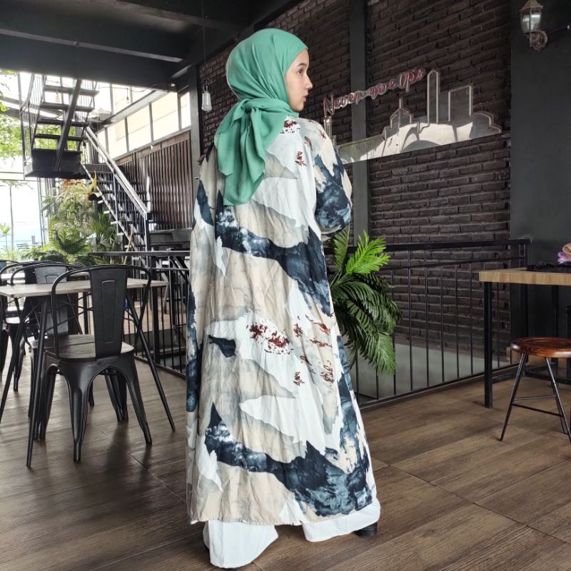 OUTER KIMONO RAYON LONG OUTER