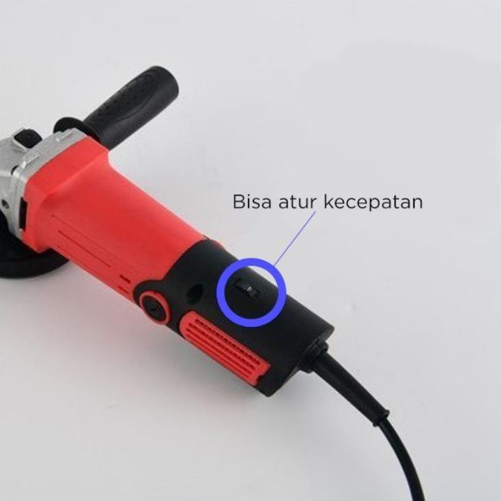 Mesin Gerinda Listrik JLD J0806 Variable Speed Angle Grinder