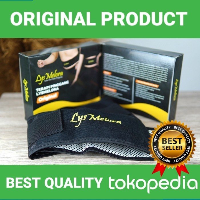 Sabuk Korset Terapi LysMelora Pemanas Pinggang Pegal saraf Kejepit