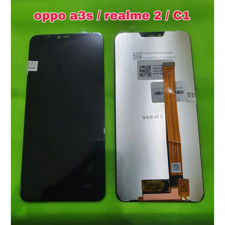 lcd touchscreen oppo a3s cph1803 cph1853 / realme 2 / realme c1