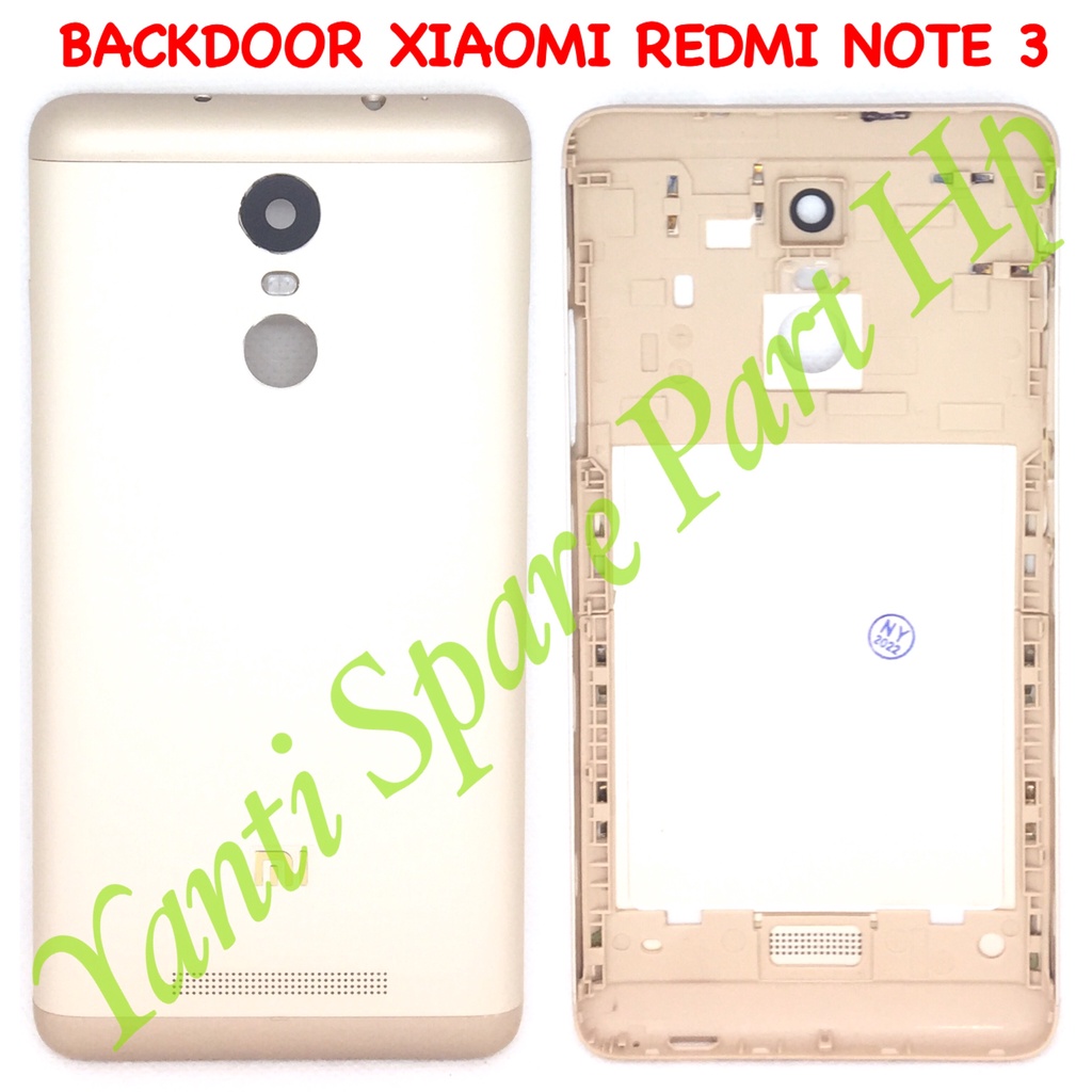 Backdoor Tutup Belakang Xiaomi Redmi Note 3 Original Terlaris New