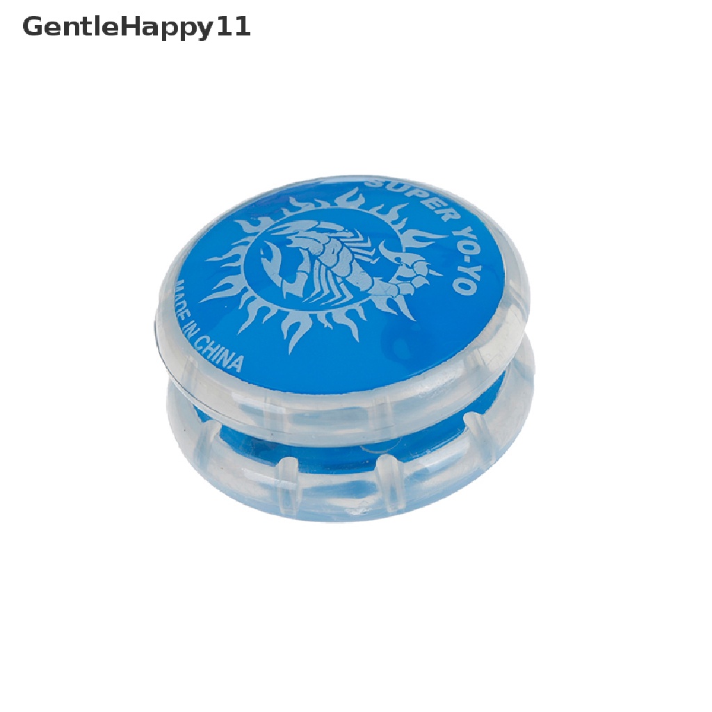 Gentlehappy 1Pc Mainan Bola YoYo Ajaib Untuk Anak Warna Warni Plastik yo-yo toy party gift id