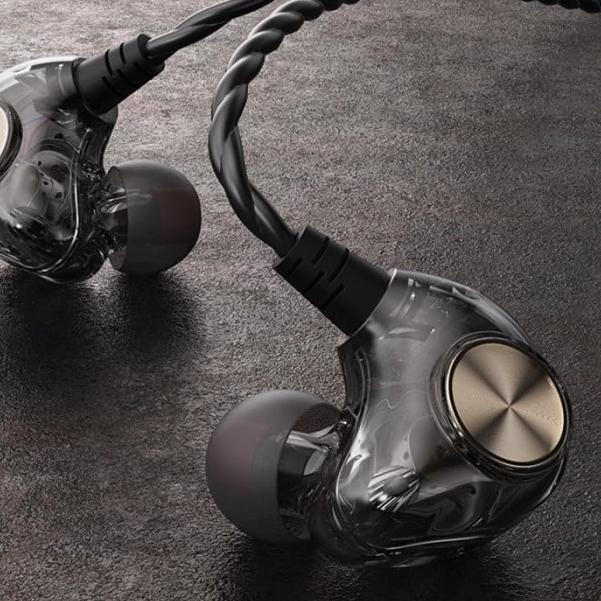 TACOO In-Ear Earphone Earbuds Hi-Fi Deep Bass Braided Cable with Mic