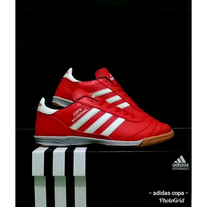 SEPATU FUTSAL ADIDAS ORIGINAL / SEPATU FUTSAL OLAHRAGA PRIA ORIGINAL - Hitam
