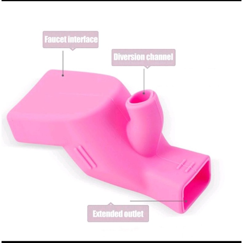 US212 Sambungan Kran Air Bahan Silikon 2in1 Penyambung Kepala By Toko Haji Usman