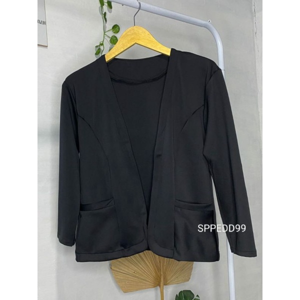 Jane Blazer 2048 - Korean Blazer Wanita Lengan Panjang - Outer Blazer - Blazer Kerja