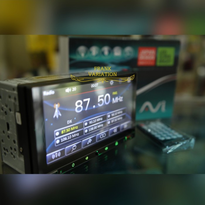 headunit double din 7 inch dekles