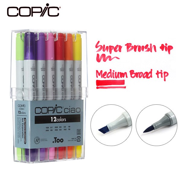 

Copic Ciao Marker Set 12 Basic