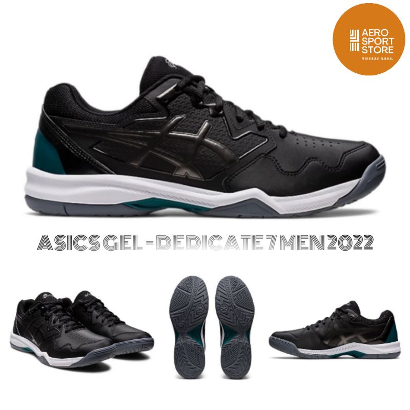 [ SEPATU TENIS LAPANGAN ASICS GEL DEDICATE 7 MEN 2022 ORIGINAL ]