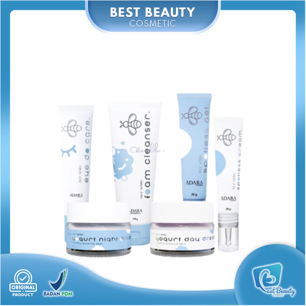 ★ BB ★  ADARA Bee White SERIES | Foam Cleanser - Eye Do Care - Day Cream - Night Cream - Spotless Gel - Spotless Cream