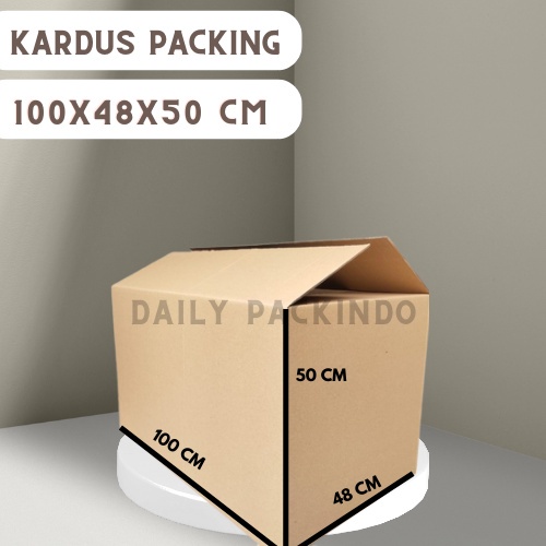 

Kardus/Packing/Dus/Corrugated/Box Ukuran 100X48X50 Cm Dus Besar Kuat Murah