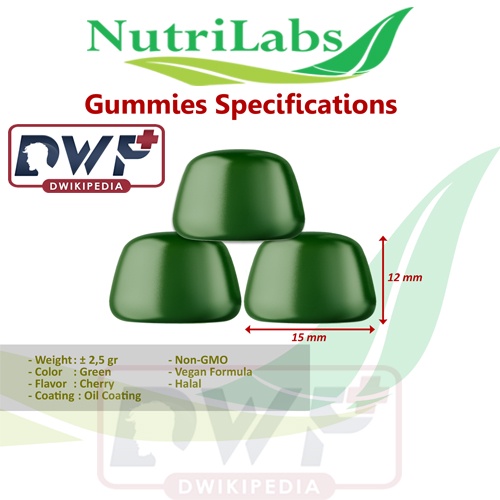 Nutrilabs Ashwagandha isi 60 Gummies (SETARA GOLI)