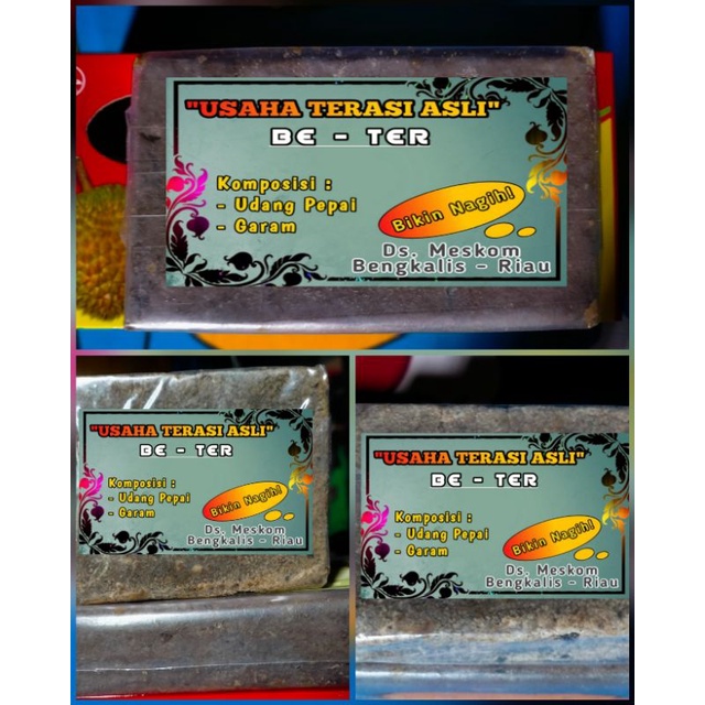 

Terasi/Belacan Asli Meskom Bengkalis