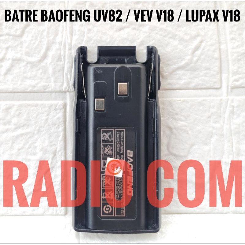 BATRE HT BAOFENG UV82 VEV V18 LUPAX V18 BL-8 2800mAh Lithium BATERAI HT BAOFENG UV82 VEV V18 COMTECK UV82