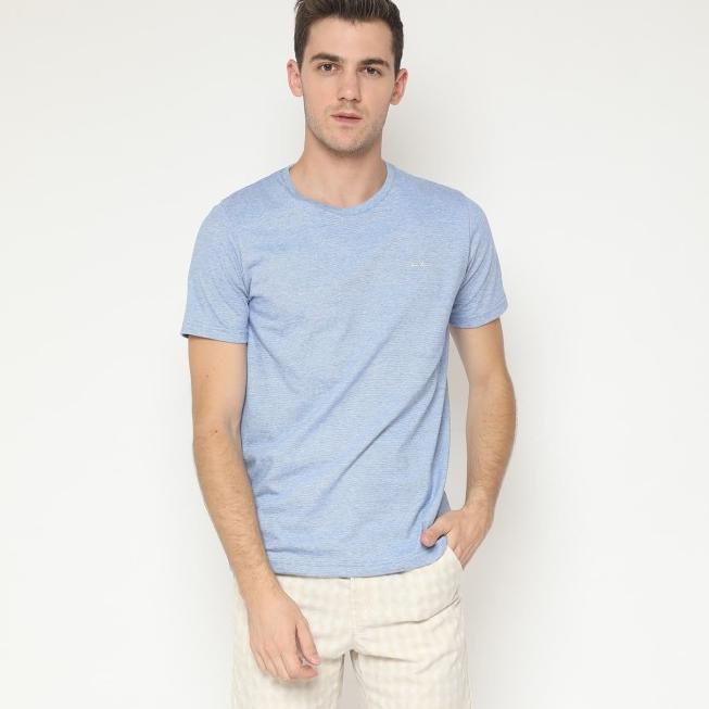 KALE ARTHUR / Kaos Pria Kale Clothing / T-Shirt Cotton Premium / BLUE - ARTHUR BLUE, S