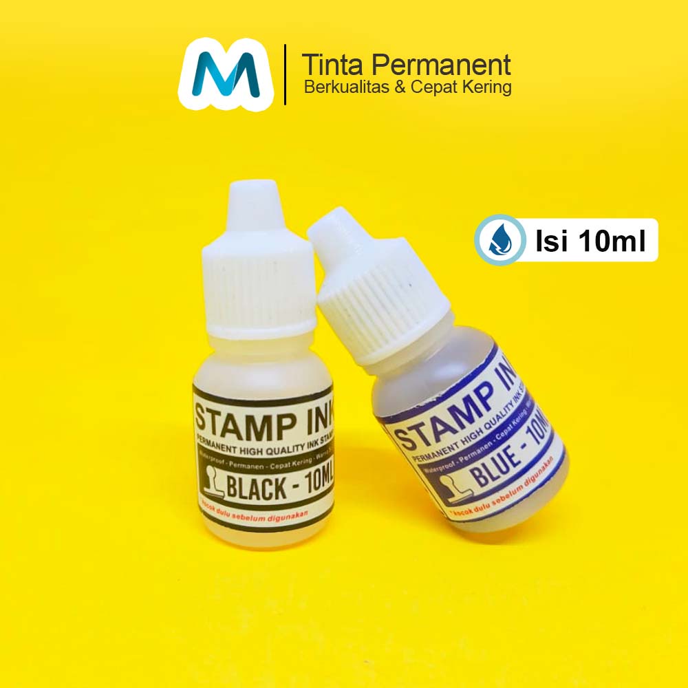 𝐏𝐄𝐑𝐌𝐀𝐍𝐄𝐍𝐓 Tinta Stempel Plastik | Tinta Stampel Permanent | Tinta Stempel Flash Permanen / Tinta Stempel Kayu Kemasan Alumunium
