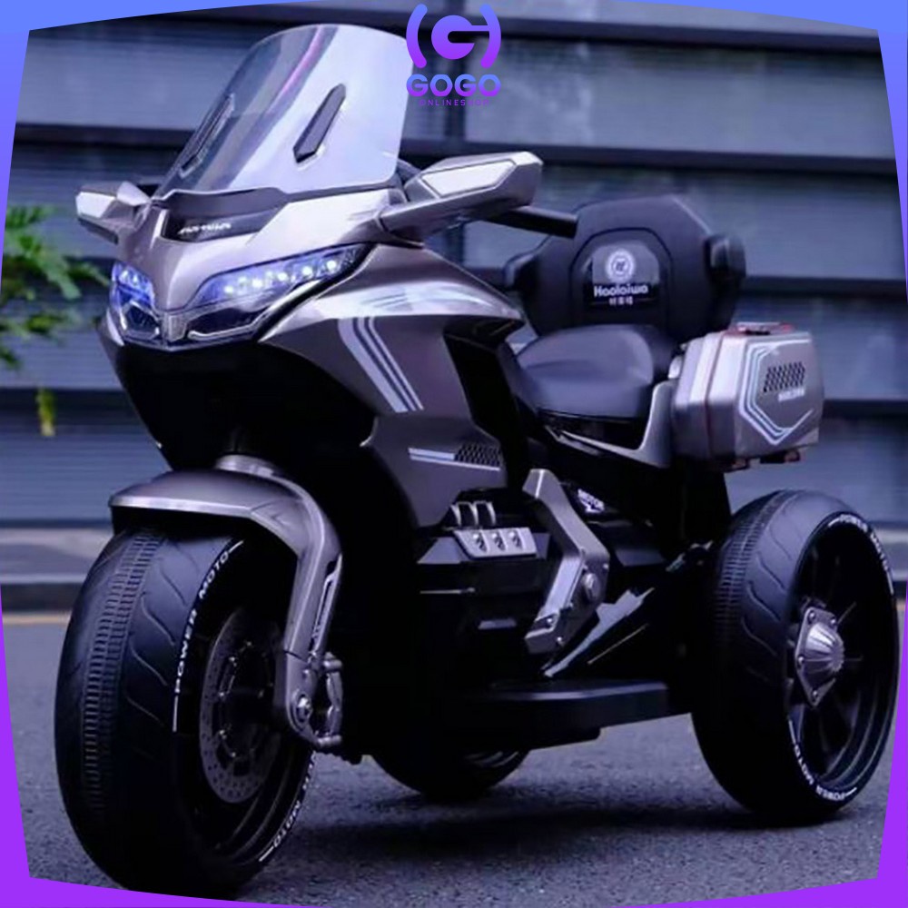 GOGO-M238 M239 Motor Aki Anak Motor NMAX / HAOLAWA Mainan Motor Aki Simulasi Sepeda Motor Anak Motorcycle Ride On Musik Lampu