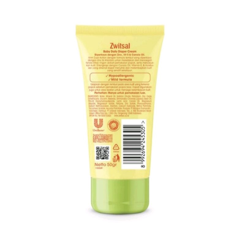 Zwitsal Baby Diaper Cream 50gr