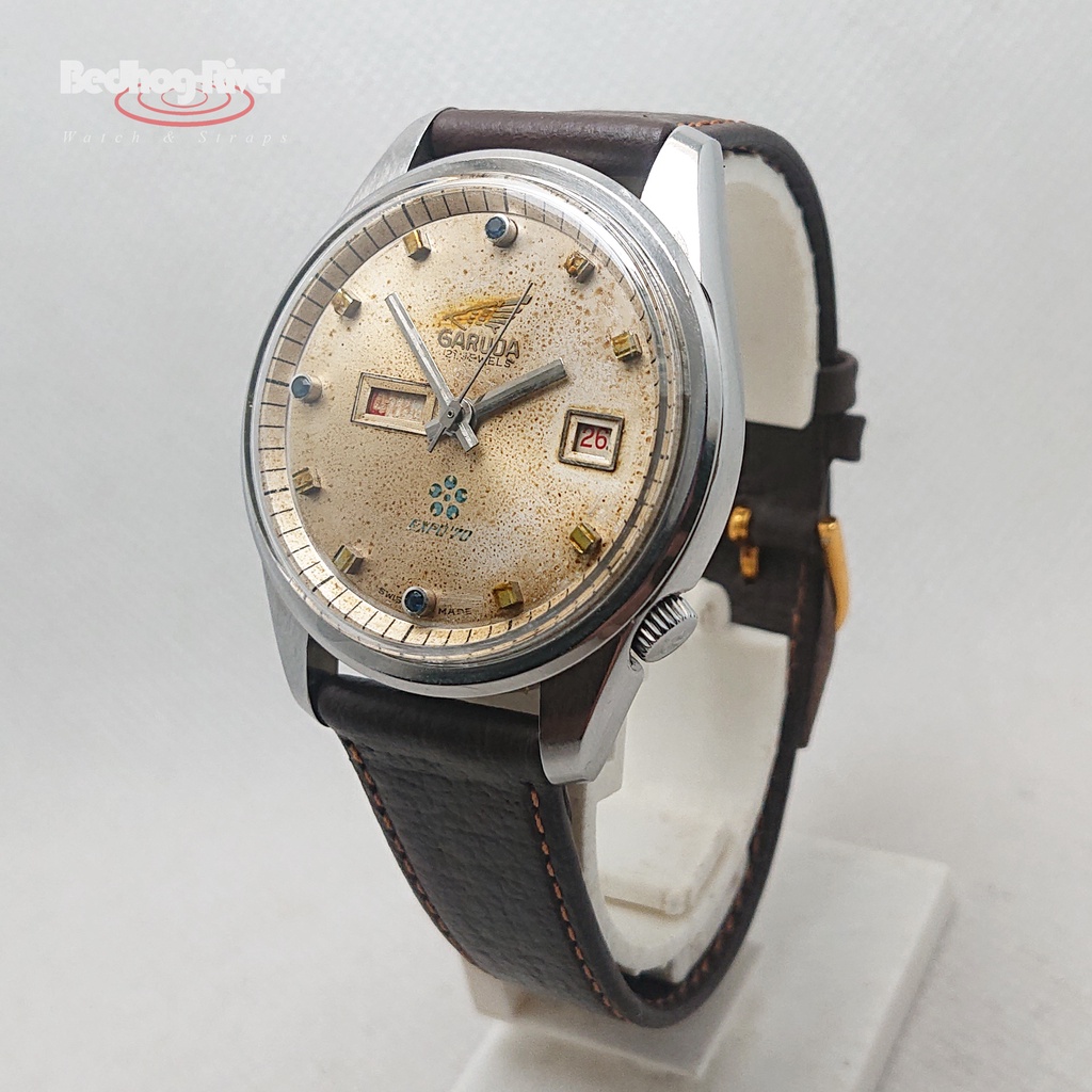 Jual Jam Tangan Vintage Garuda Expo Manual Winding Shopee Indonesia