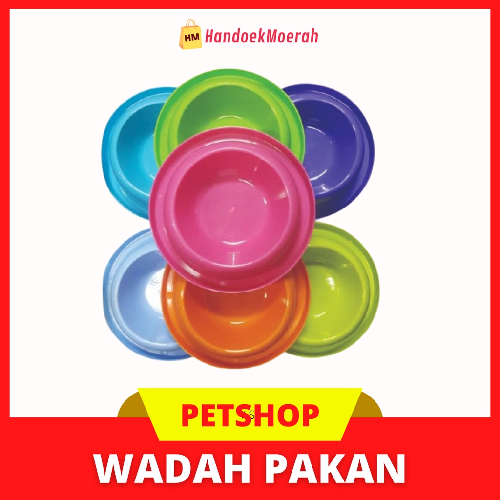 (New) Tempat Makan Single Anti Semut / Wadah Pakan / Pet Bowl Kucing &amp; Anjing Murah