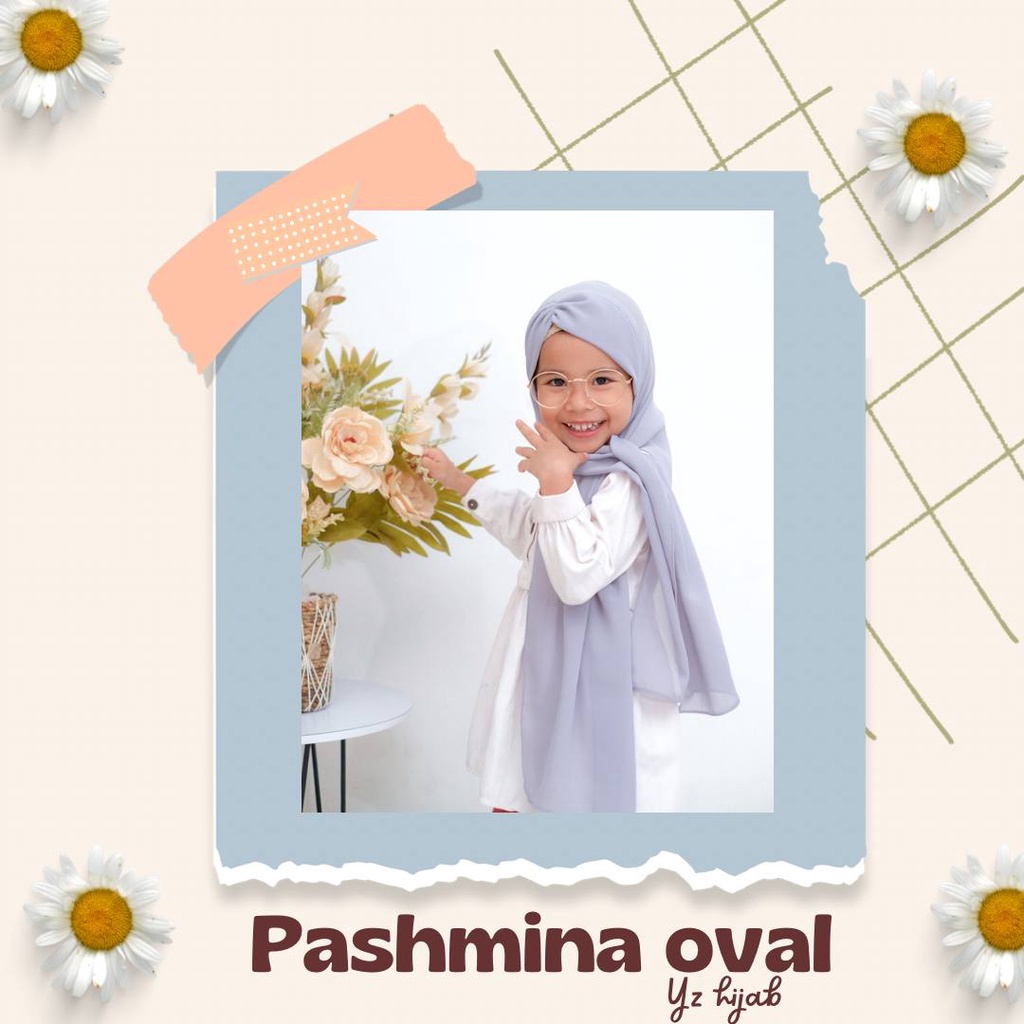 pashmina oval pastan anak