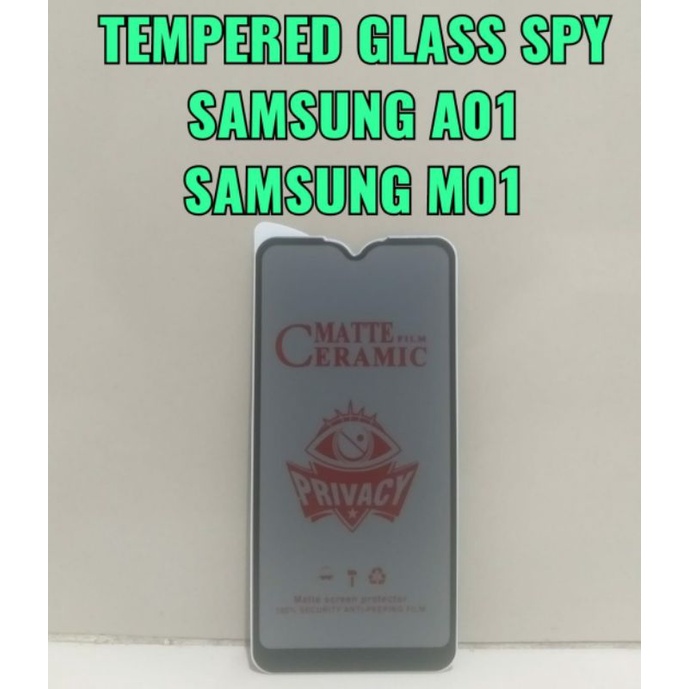 TG ANTI GORES SPY SAMSUNG A01 / SAMSUNG M01 / TG ANTI GORES SPY SAMSUNG A01 / TG ANTI GORES SPY SAMSUNG M01