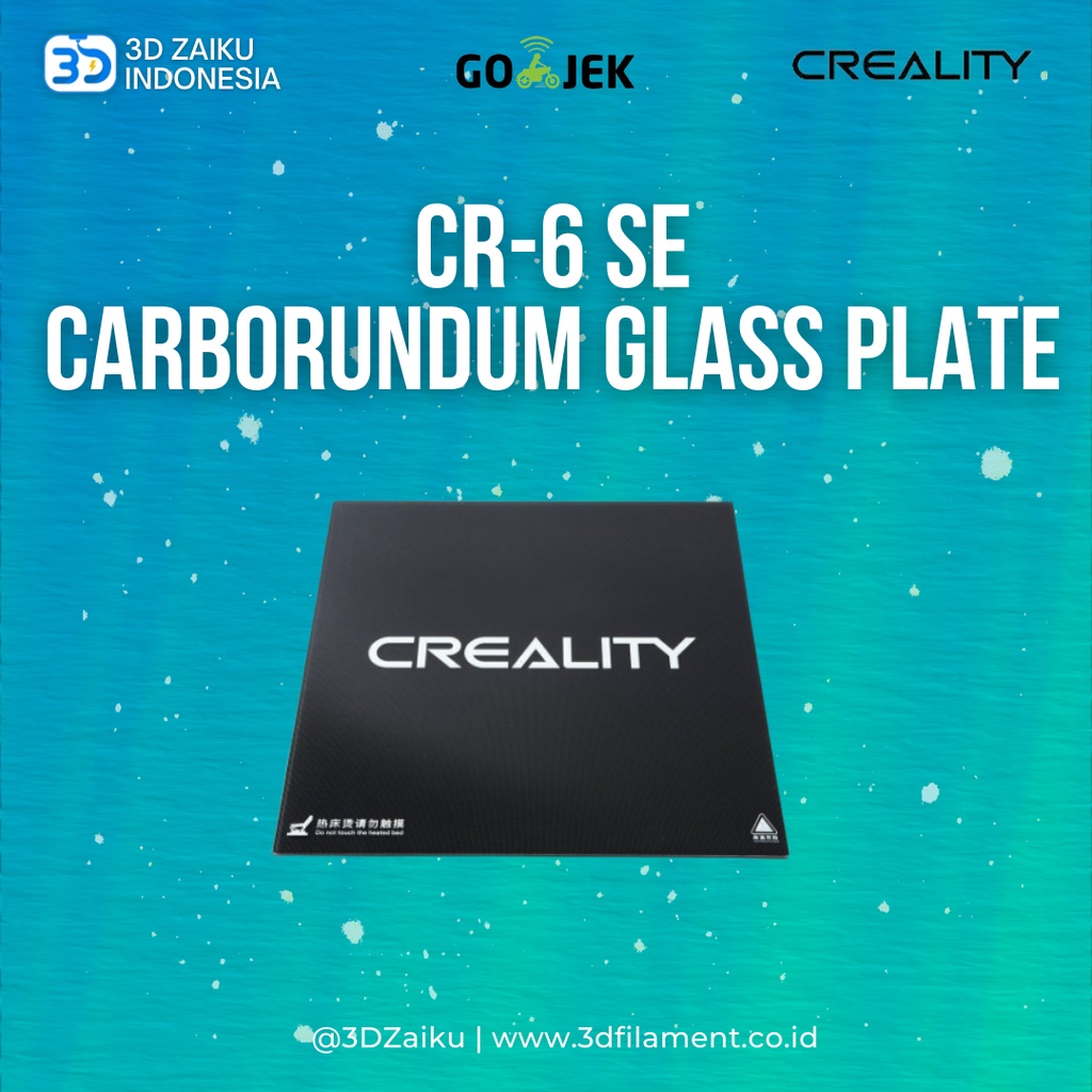 Original Creality CR-6 SE 3D Printer Carborundum Glass Plate