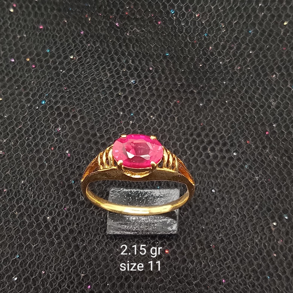 Cincin emas 17k - 2.15 gr kadar 750 - 3866