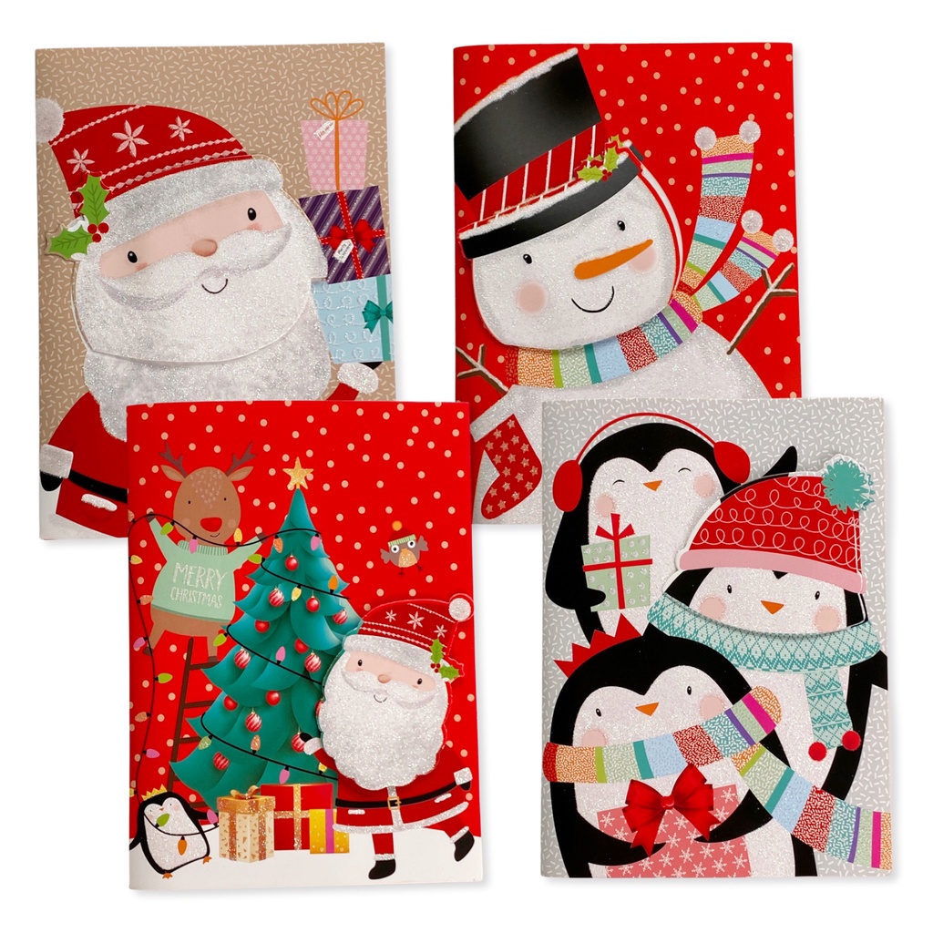 

W! Accessories Kartu Natal Greeting Card Musik Lampu 64411000