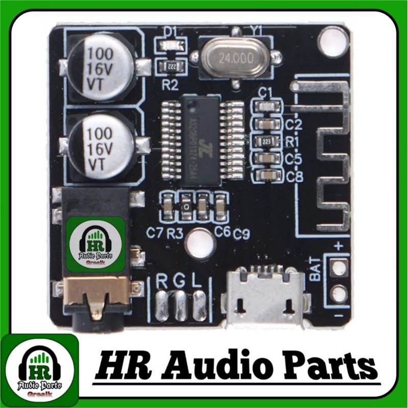 Kit Mp3 Bluetooth 4.1 or Bluetooth 5.0 Decoder Board Mini Stereo Audio