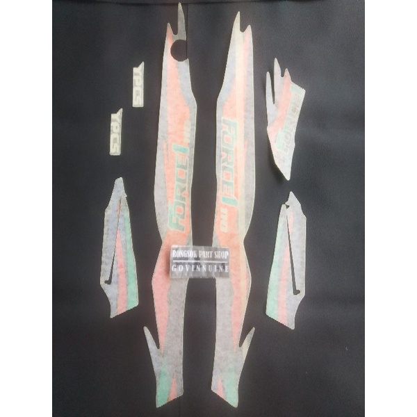 striping stiker sticker lis decal polet poswan f1 force1 force 1 1996 1997 nos