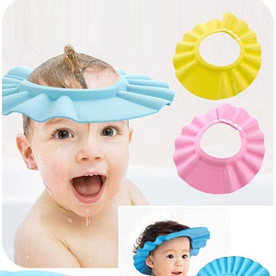 Topi Keramas Bayi dan Anak / Topi Pelindung Air / Shower Cap