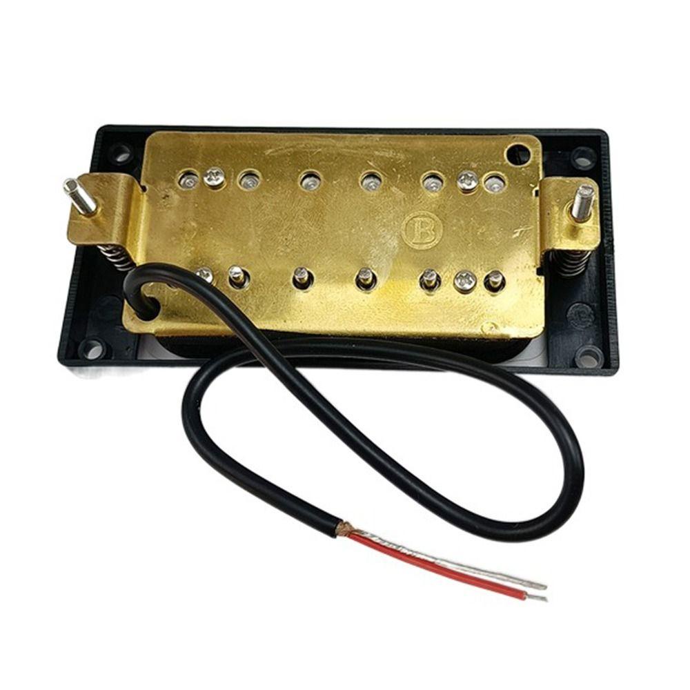 TOP Pickup Humbucker Dengan Rangka Pasang Double Coil Pickup 50/52mm Pickup Gitar