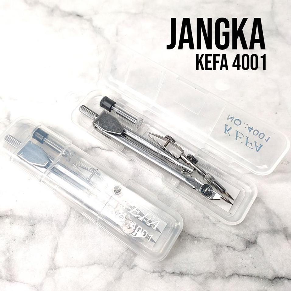 

ゃ Jangka KEFA 4001 / Math Set / jangka Stainless ↟