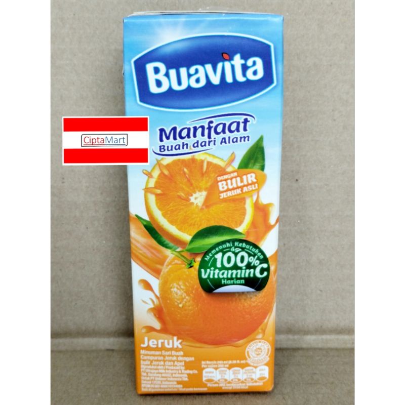 

Jus Buavita Jeruk / Orange 245 ml