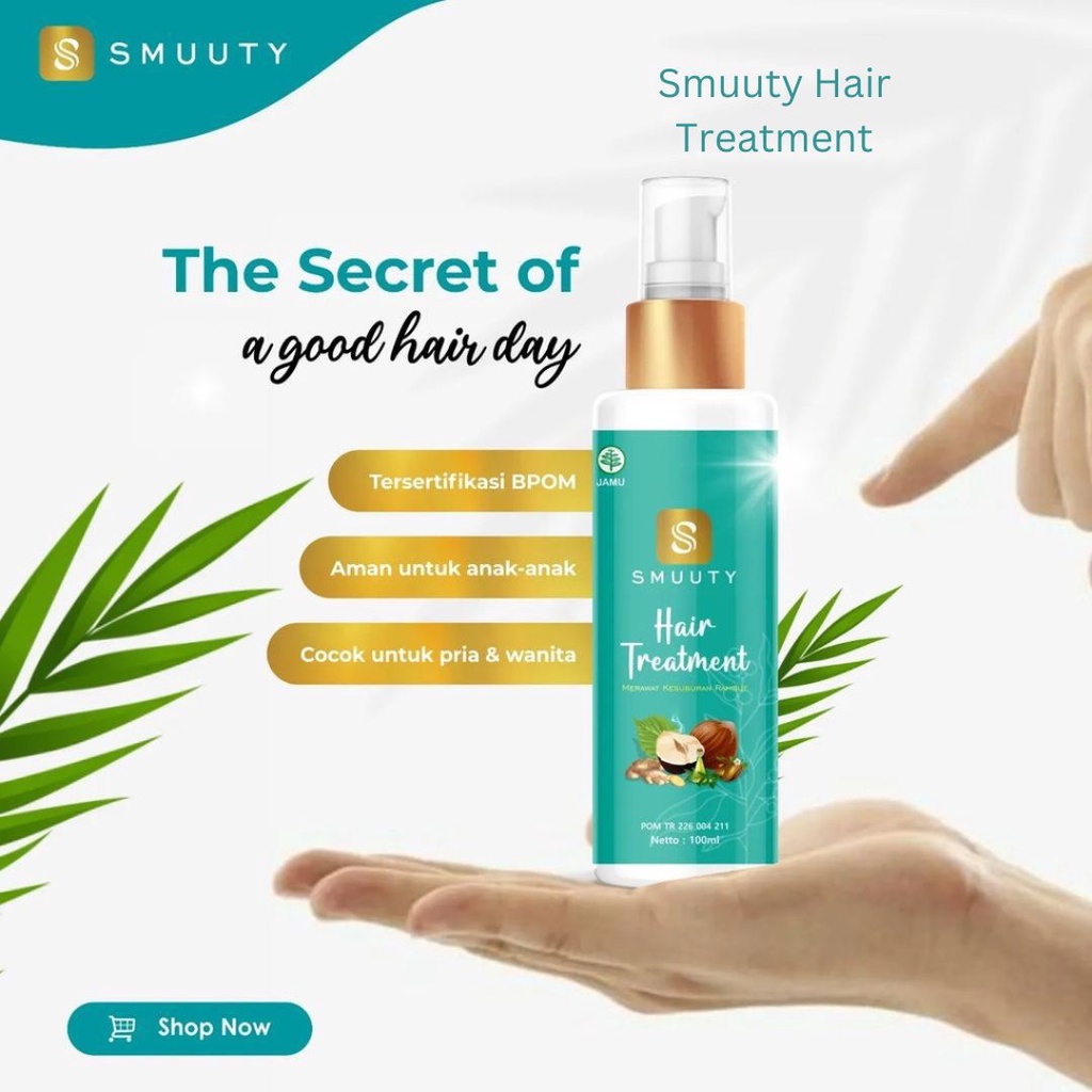 Smuuty Hair Treatment Bonus Emas Asli Murni 24 Karat