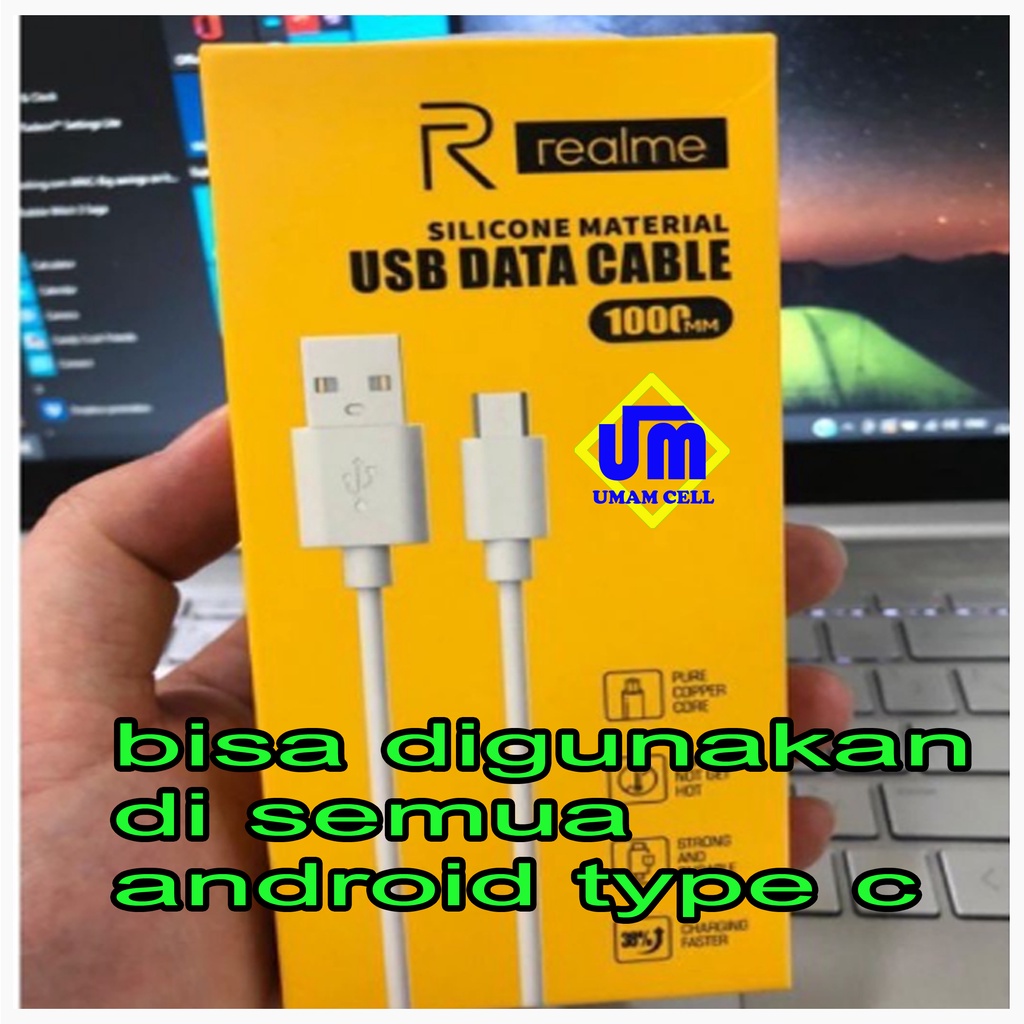 kabel cable data type c realme