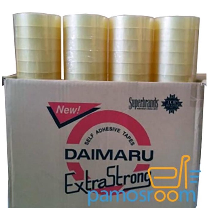 

Isolasi / Solatip Daimaru 24mm x 72 Yard. 1 inch x 72 Yard Murahhhh