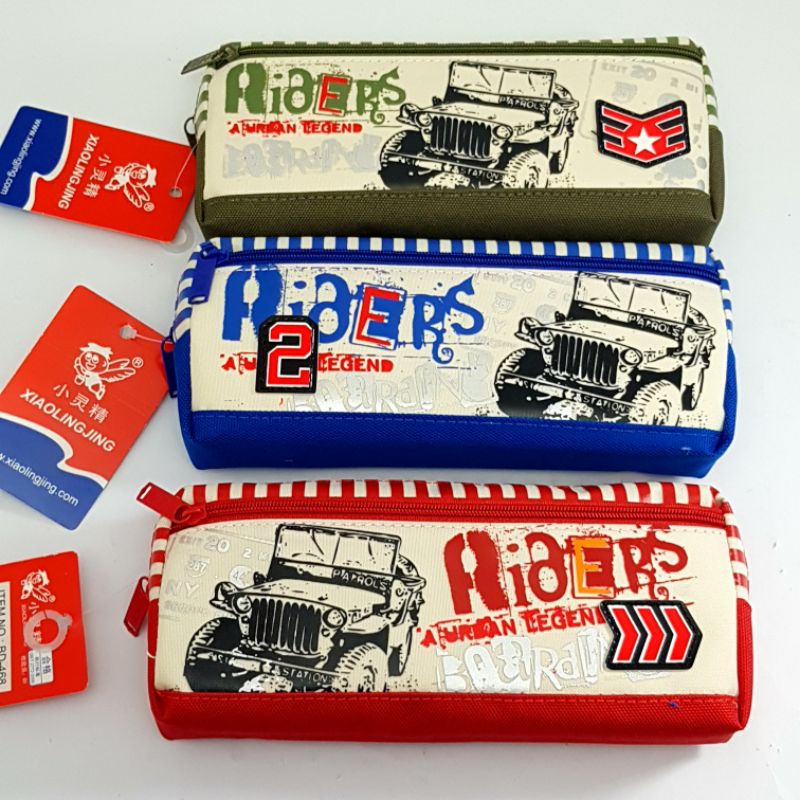 

Tempat Pensil Sleting Riders BD-468