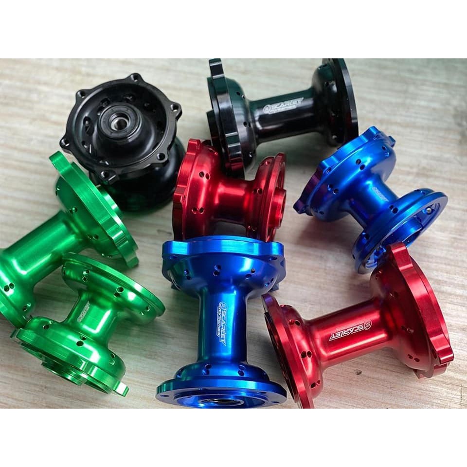 Tromol KLX SCARLET CNC warna blue