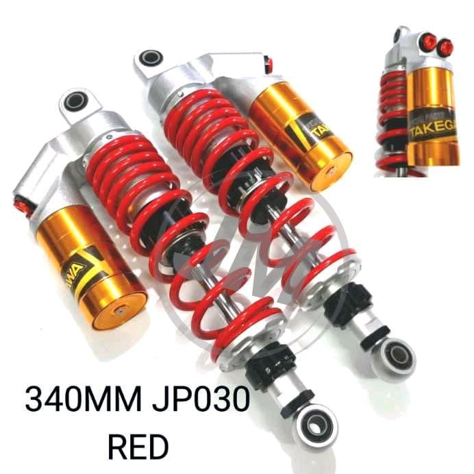 Shock Tabung JP030 340MM Takegawa Merah