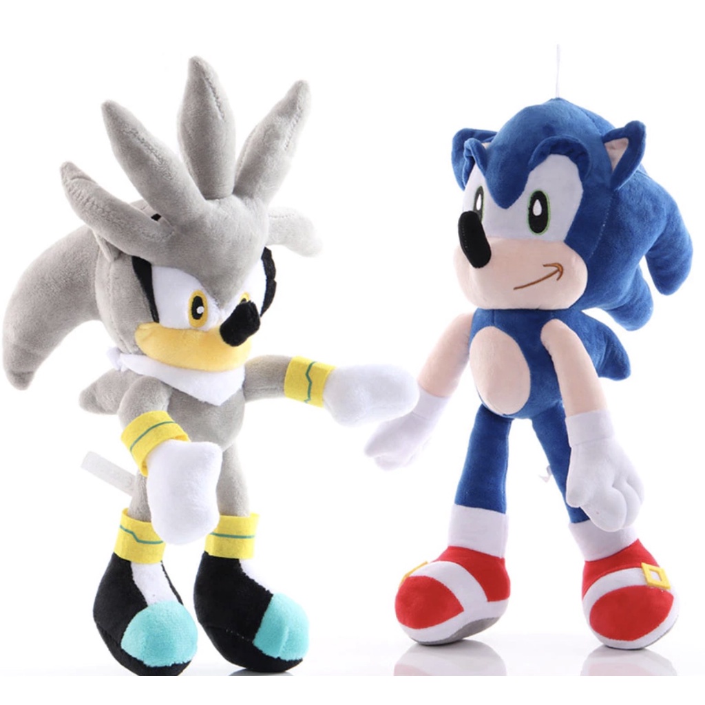 Boneka Sonic The Hedgehog Bahan Katun PP Untuk Hadiah Ulang Tahun Anak