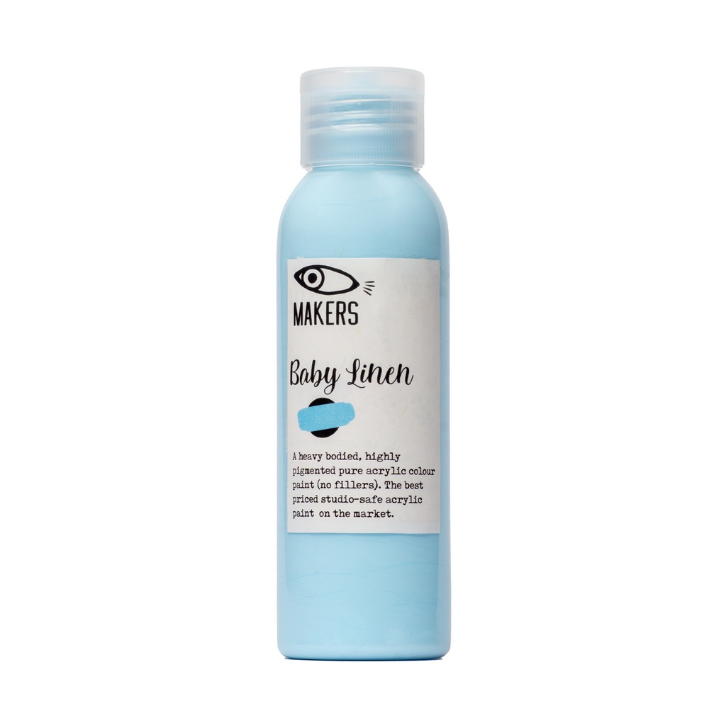 

Baby Linen Acrylic Paste Paint 100ml by MAKERS
