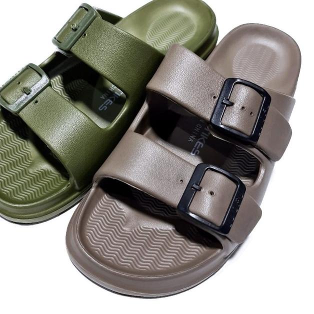 jelly sandal pria slop gesper luofu sandal cowok karet import E6194